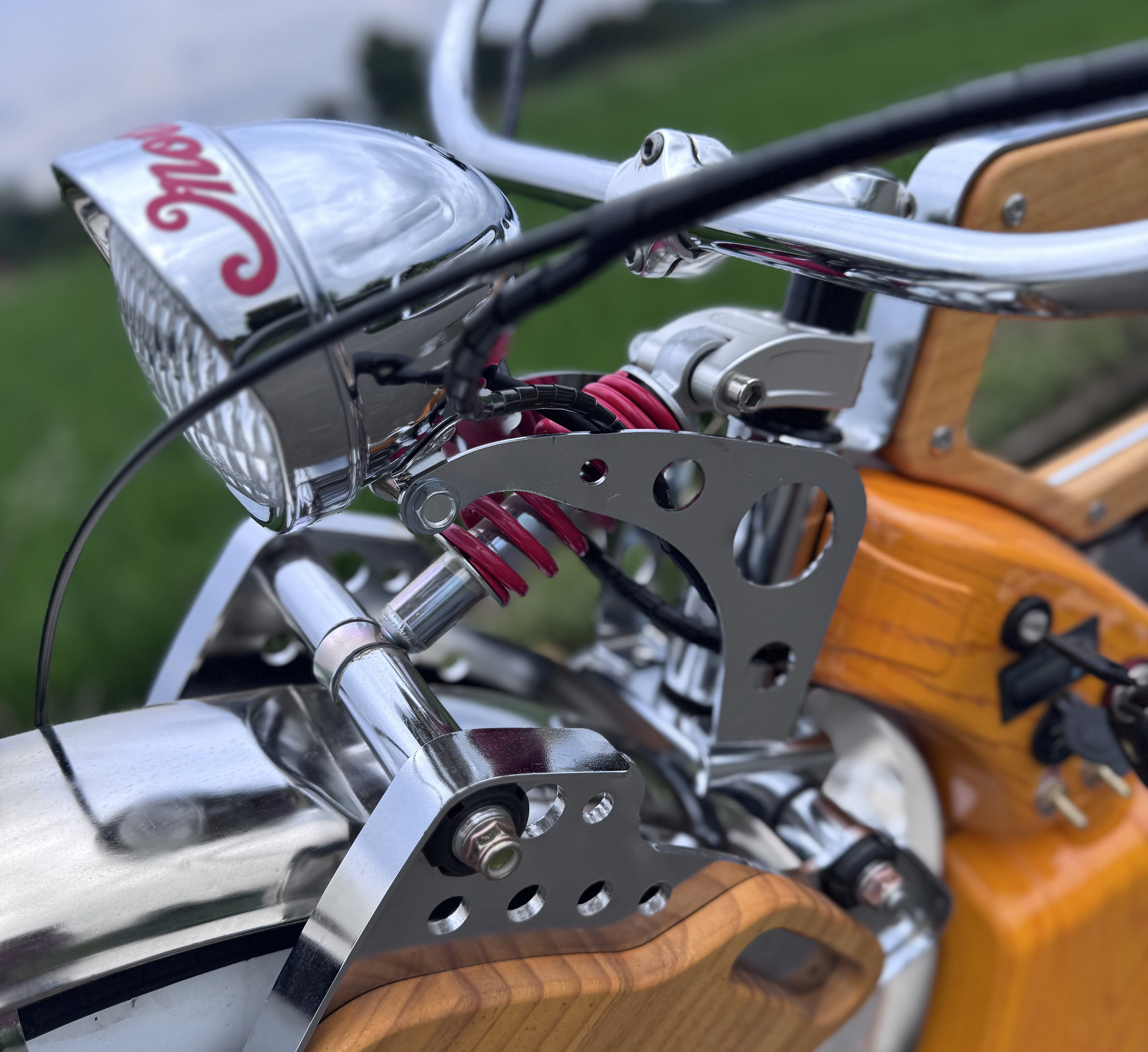 Steam Punk Chrome Ebike